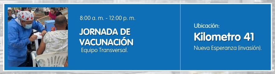 Jornada de vacunación - Kilómetro 41