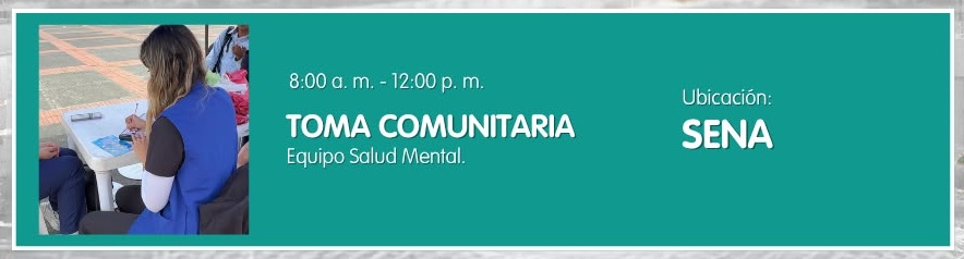 Toma comunitaria - SENA